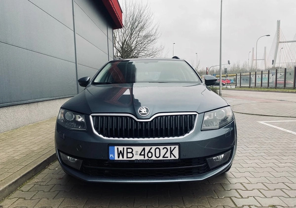 Skoda Octavia cena 53500 przebieg: 185700, rok produkcji 2015 z Warszawa małe 211